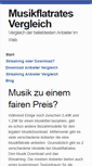 Mobile Screenshot of musikflatrates-vergleich.de